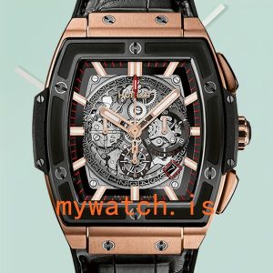 Hublot Spirit Of Big Bang 44mm 601.OM.0183.LR Men Leather Strap Stainless Steel: A Comprehensive Review