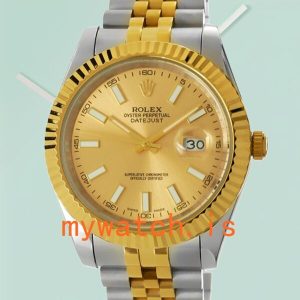 Rolex Datejust 41mm 126333CSJ Mens Champagne Dial Jubilee Bracelet: A Timeless Masterpiece