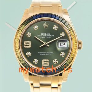 Rolex Datejust m126281rbr-0011 Mens 36mm Diamond Bezel: A Timeless Masterpiece