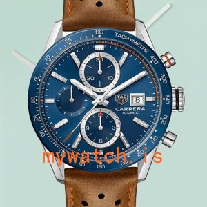 Tag Heuer Carrera Men 43mm CBM2112.FC6455 Silver-tone: A Timeless Masterpiece