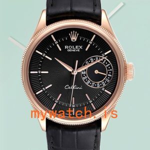 Rolex Cellini Mens m50515-0011 39mm Rose Gold-tone: Genuine vs. Replica