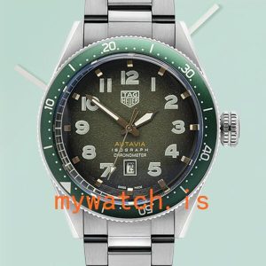 Tag Heuer Autavia WBE5114-002 Men 43mm Green Dial: Genuine vs. Replica