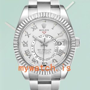 Rolex Sky-Dweller 326939-72419 42mm Men’s Automatic: Genuine vs. Replica Analysis