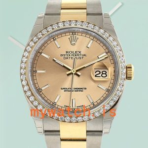 Rolex Datejust 36mm 116243CSO Mens Champagne Dial: Authentic vs. Replica