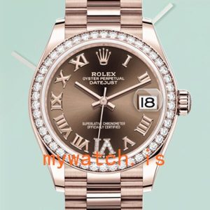 Rolex Datejust m278285rbr-0016 31mm Ladies Automatic: Authentic vs. Replica