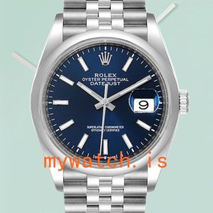 Rolex Datejust M126200-0005 Mens 36mm Automatic: Genuine vs. Replica
