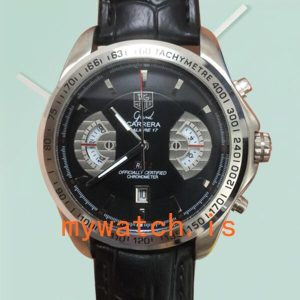 Tag Heuer Carrera 43mm Mens CAV511A.FC6225 Automatic: A Timeless Masterpiece