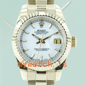 Rolex Datejust Ladies 178278WSO 26mm Automatic Oyster Bracelet: Genuine vs. Replica
