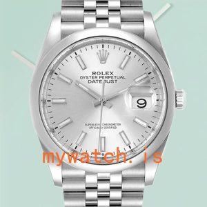Rolex Datejust Mens m126200-0001 36mm Silver-tone: Authentic vs. Replica