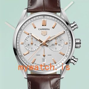Tag Heuer Carrera Men 43mm CBN2013.FC6483 Silver-tone Leather Strap: Genuine vs. Replica