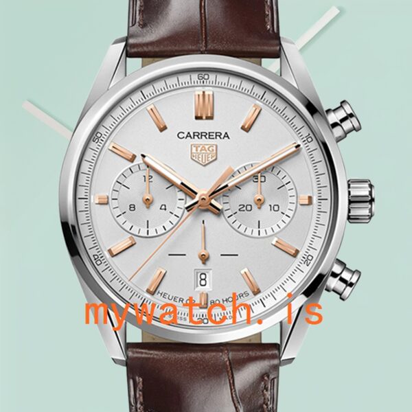 Tag Heuer Carrera Men 43mm CBN2013.FC6483 Silver-tone Leather Strap: Genuine vs. Replica