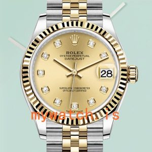 Rolex Datejust Ladies 31mm m278273-0026 Jubilee Bracelet Champagne Dial: A Timeless Elegance