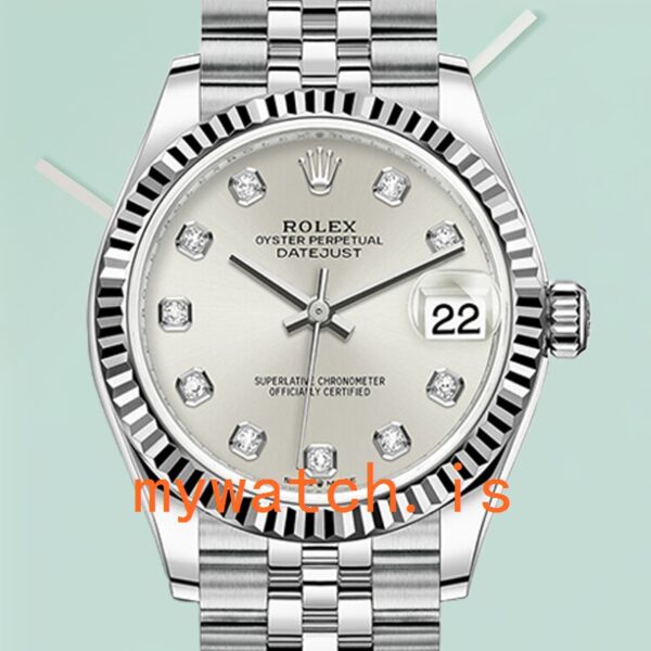 Rolex Datejust m278274-0030 Ladies 31mm Stainless Steel: Genuine vs. Replica
