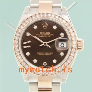 Rolex Datejust 28mm m279381rbr-0004 Ladies Automatic Chocolate Dial: A Timeless Elegance