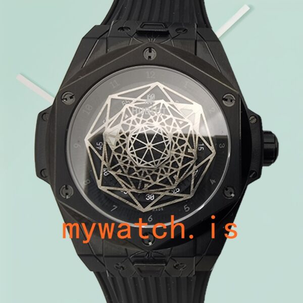 Hublot Big Bang 415.Cx.1114.Vr.Mxm17 45mm Mens Rubber Band: Genuine vs. Replica